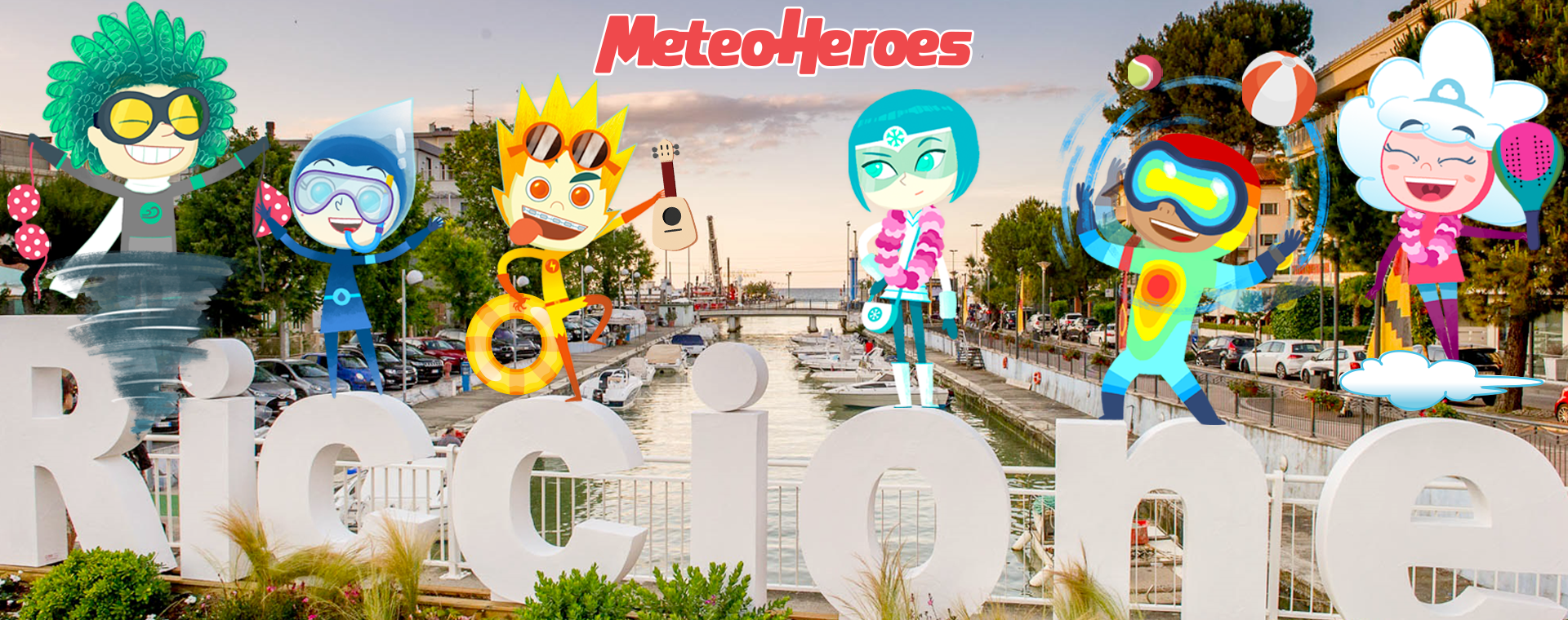 I METEOHEROES SBARCANO A RICCIONE